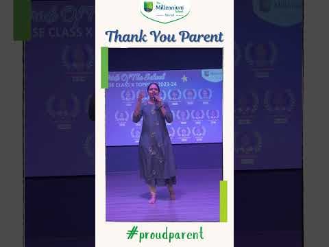 Proud Parent #3 | The Millennium School Surat