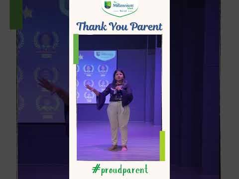 Proud Parent #5 | The Millennium School Surat