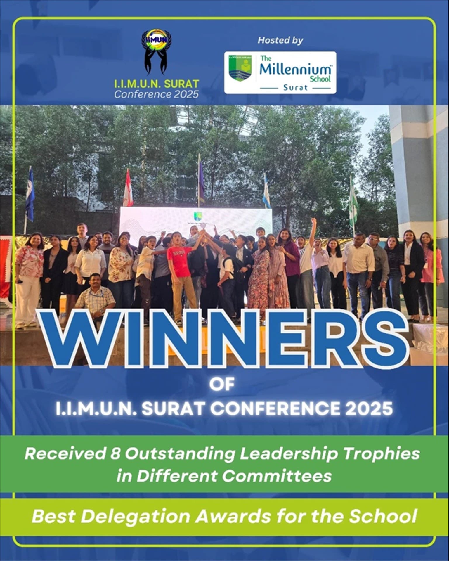 Winner of IIMUN Surat Conference 2025