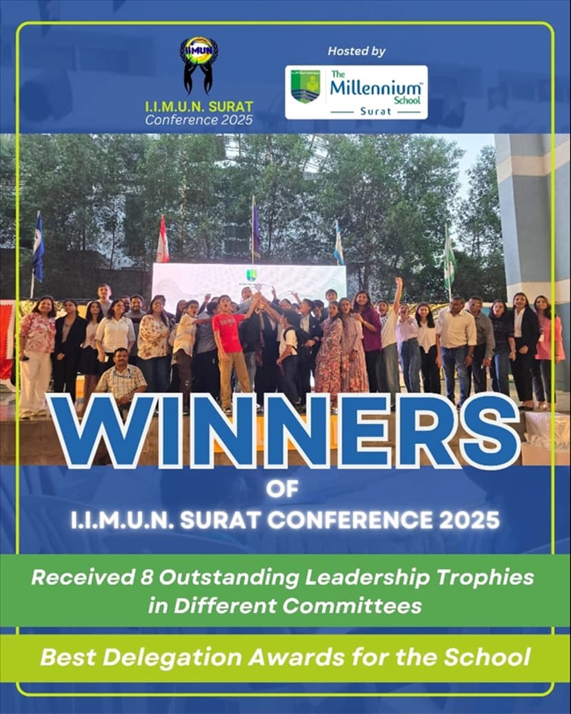 Winner of IIMUN Surat Conference 2025