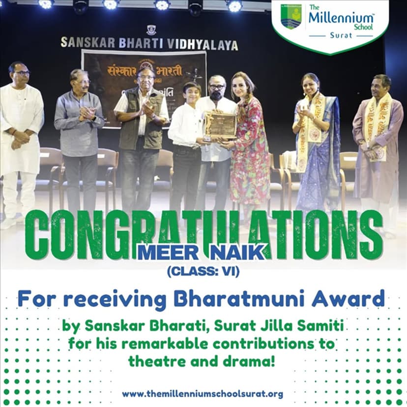 Bharatmuni Award from Sanskar Bharati