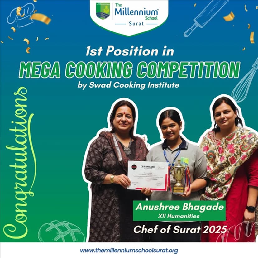 Crowned as Chef of Surat 2025