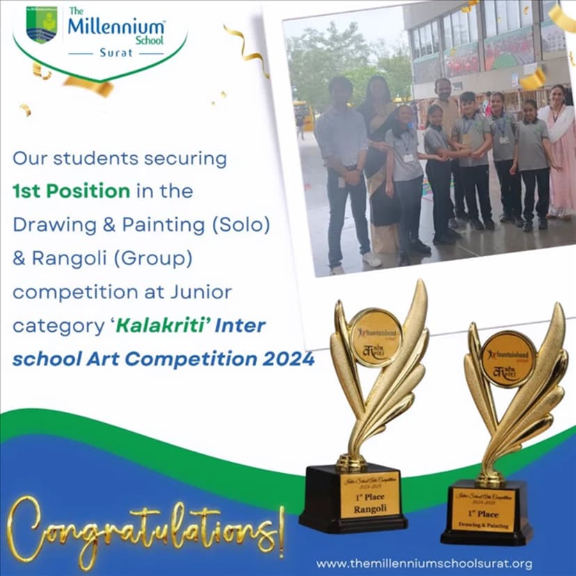 Kalakriti Inter school art competition 2024
