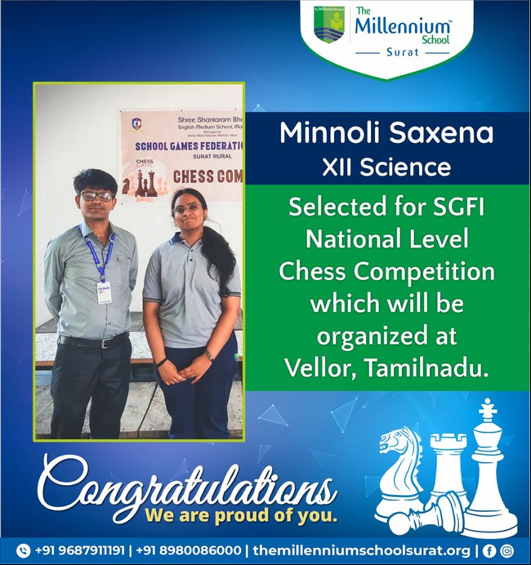 SGFI National level Chess Competition