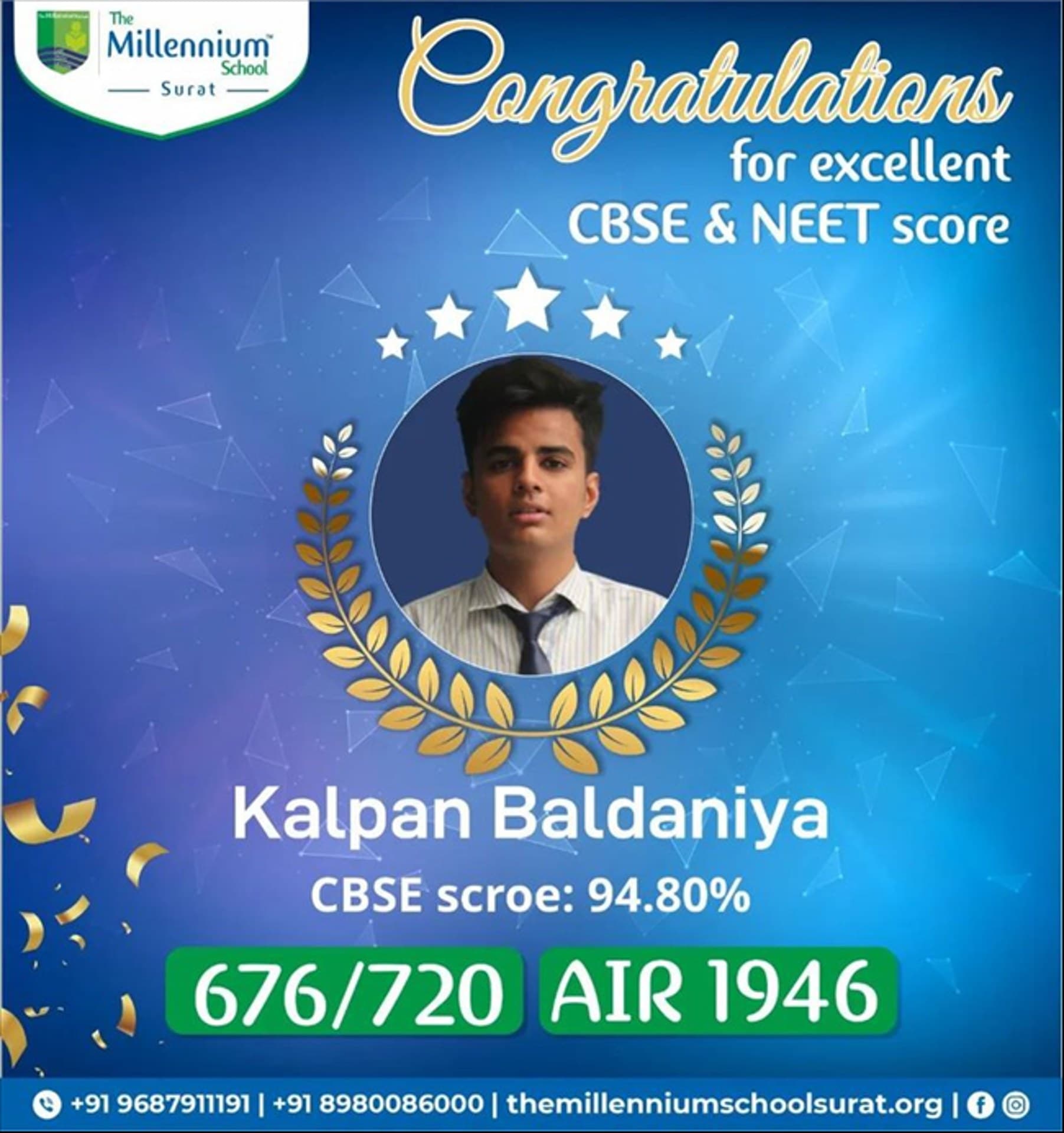 CBSE & NEET Exam Score